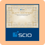 SCIO certifikát školy