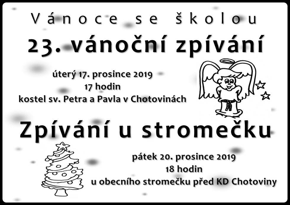 Vanoce se skolou 2019