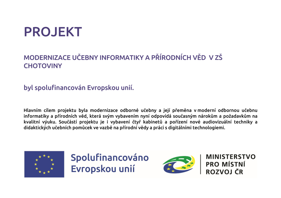 Logo modernizace ucebny