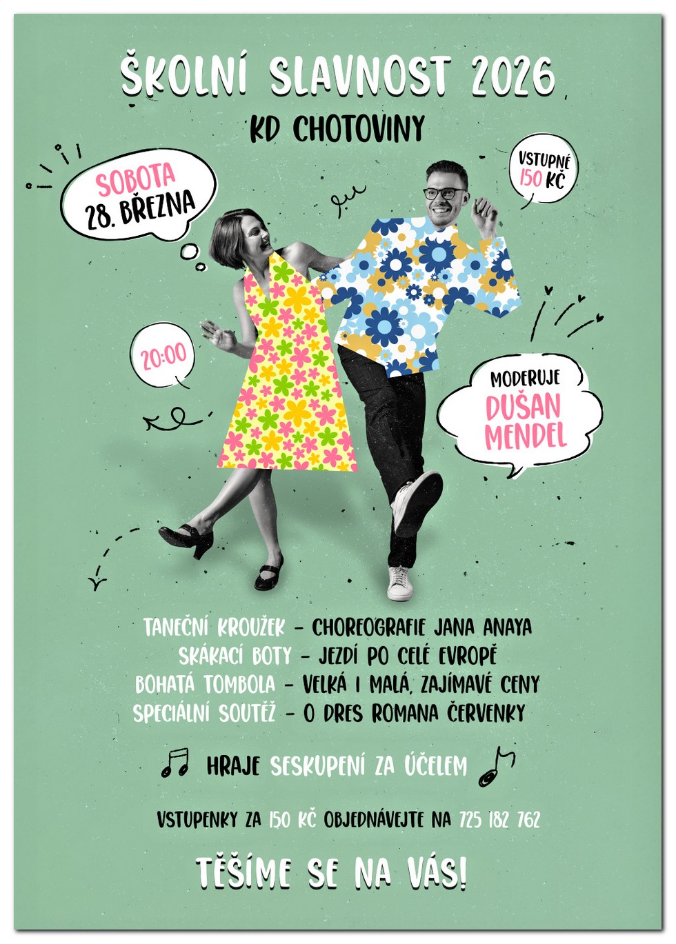 Plakat Skolni slavnost 2026